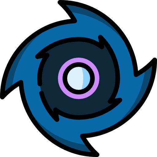Cyclone shapes and symbols cyclone vortex icon