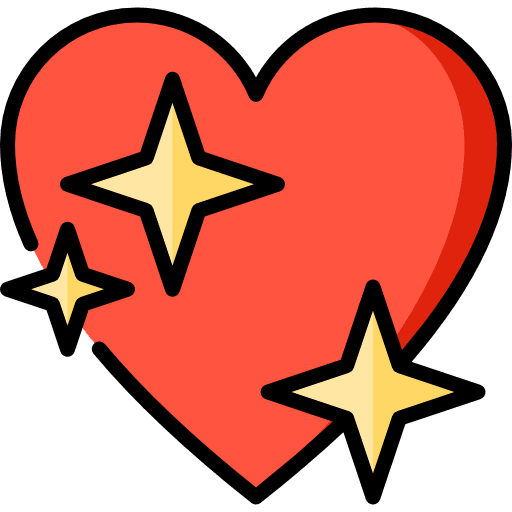 Heart peace heart interface icon