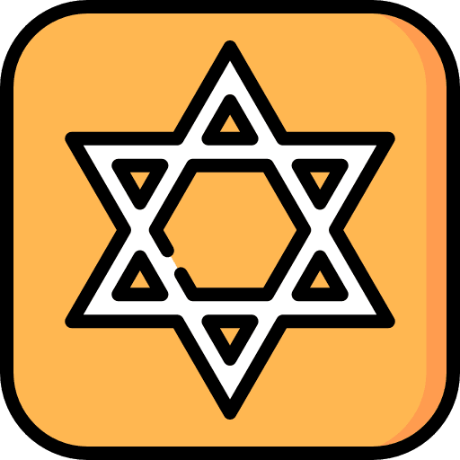 Star of david cultures judaism jewish icon