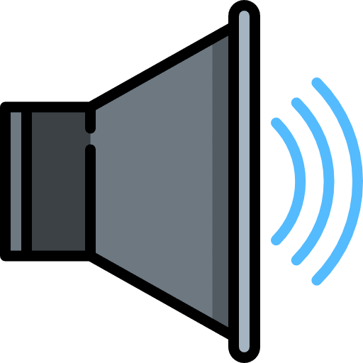 Volume music and multimedia audio multimedia option icon