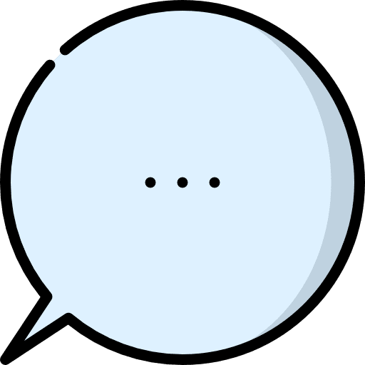 Chat speech bubble communications communication icon