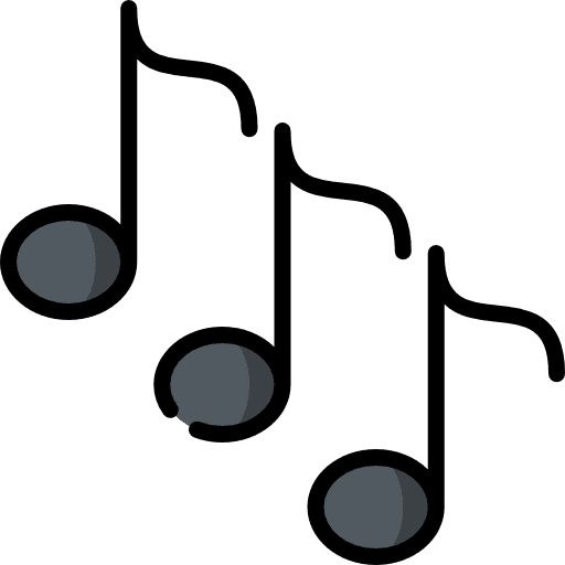 Musical note musical note quaver music player icon