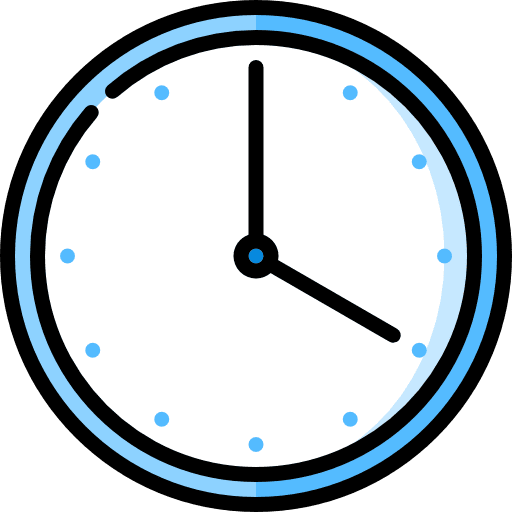 Wall clock wall clock circular clock time and date icon