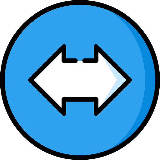 Double arrow arrow arrows resize icon