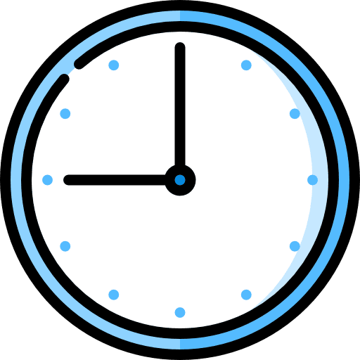 Wall clock clocks watch circular clock icon