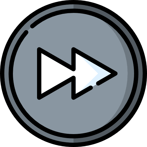 Fast forward orientation advance fast forward icon