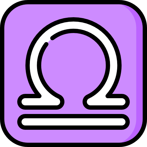 Libra libra astrology zodiac icon