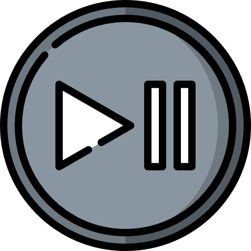 Play button multimedia shapes and symbols play button icon