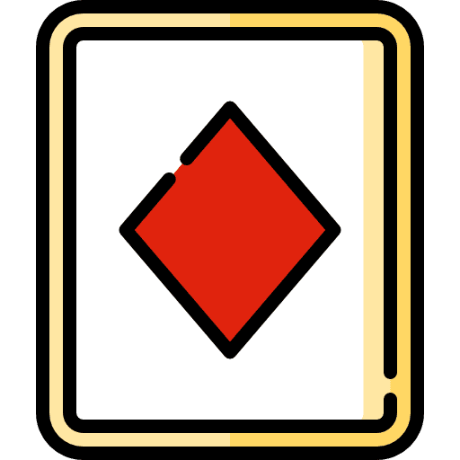 Diamond bet casino poker icon