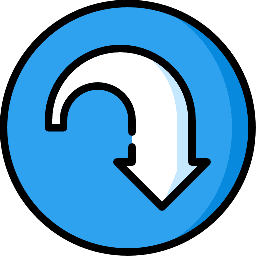 Down arrow downloading arrows multimedia option icon