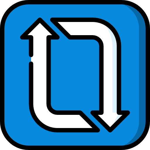 Repeat repeat arrows re icon