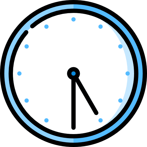 Wall clock clocks circular clock wall clock icon