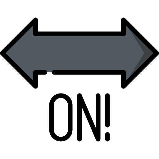 Double arrow interface double arrow horizontal arrows icon