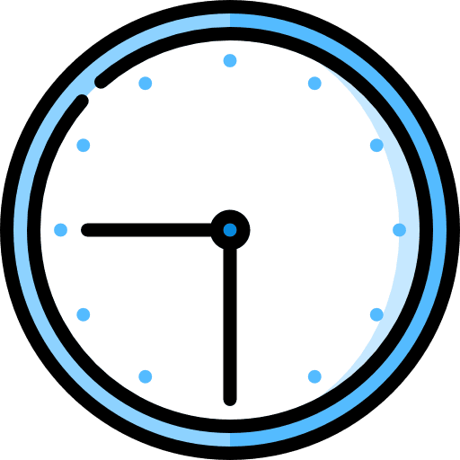 Wall clock wall clock time watch icon