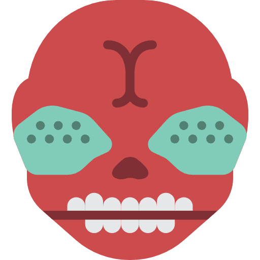 Demon horror halloween avatar icon