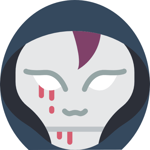 Demon spooky demon scary icon
