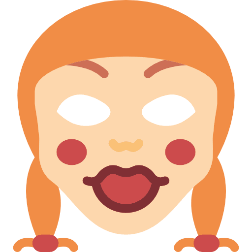 Girl horror spooky girl icon