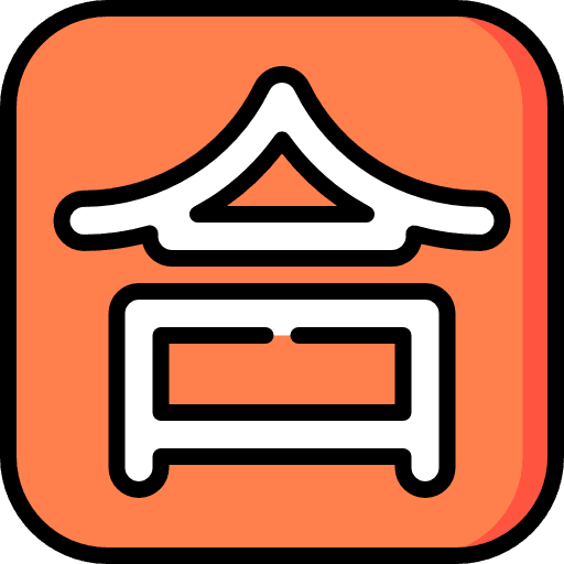 Logogram character symbols writing icon