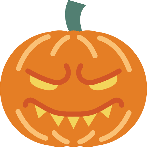 Pumpkin pumpkin scary fear icon