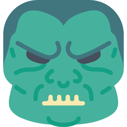 Monster scary monster ugly icon