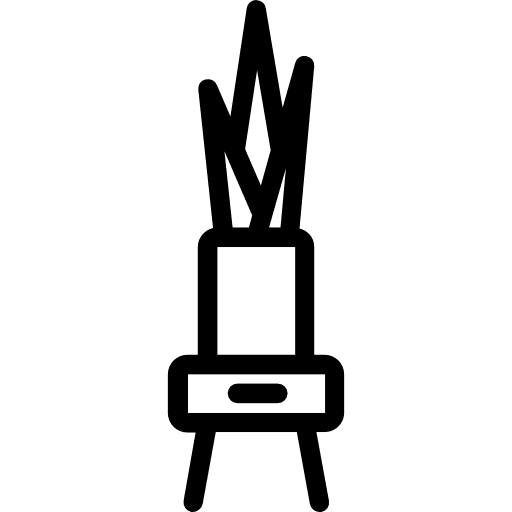 Pot gardening plant nature icon