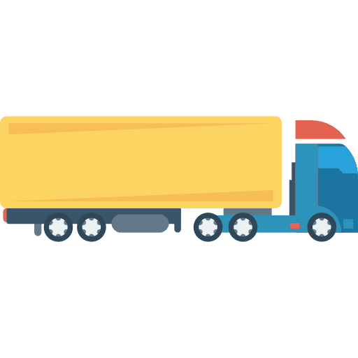 Truck transport cargo truck transportation icon