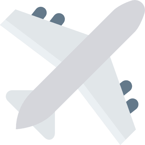 Aircraft transport fly airplane icon