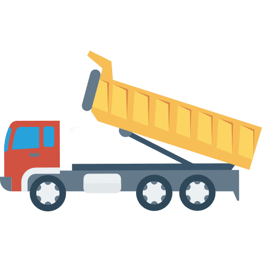 Truck tool delivery truck icon