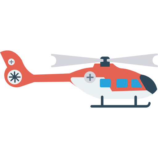 Helicopter fly helicopters transport icon