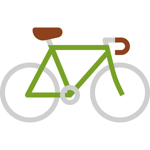 Bicycle exercise transport transportation icon