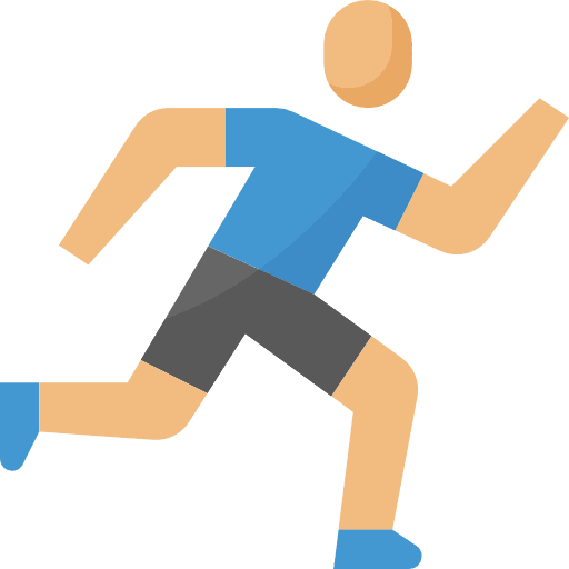 Running ready humanpictos sports and competition icon