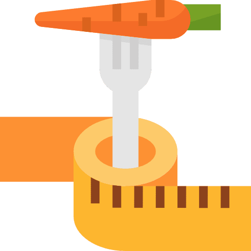 Diet fitness vegetable carrot icon