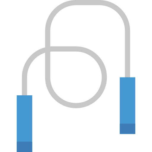 Jump rope jump rope rope sports and competition icon