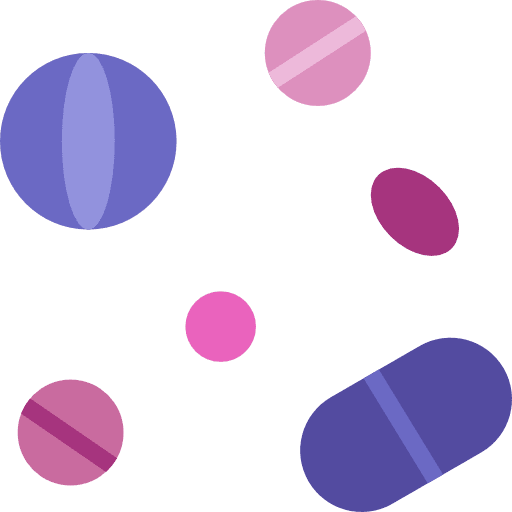 Medicine pills tablet medical icon