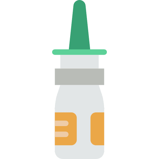 Nasal spray tool healthcare and medical health care icon