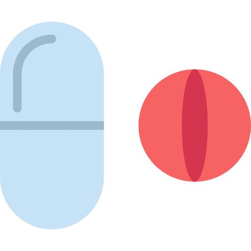 Medicine healthcare and medical pills tablet icon