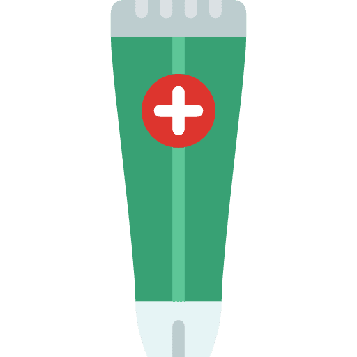 Ointment healthcare and medical dermathology health care icon