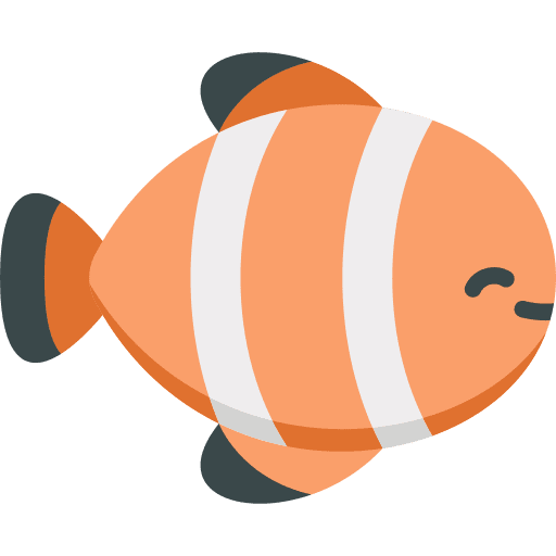 Clown fish clown fish fishes aquatic icon