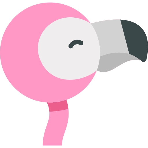 Flamingo wildlife zoo flamingo icon
