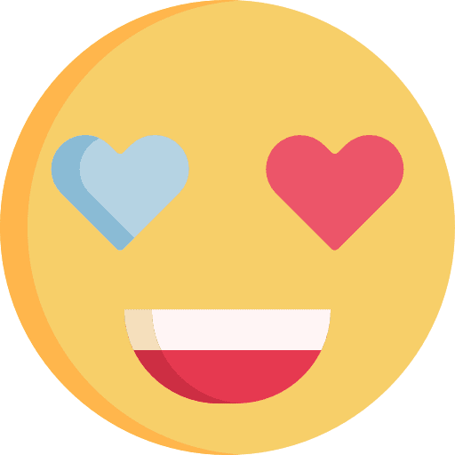 Emoji emoticons feelings romance icon