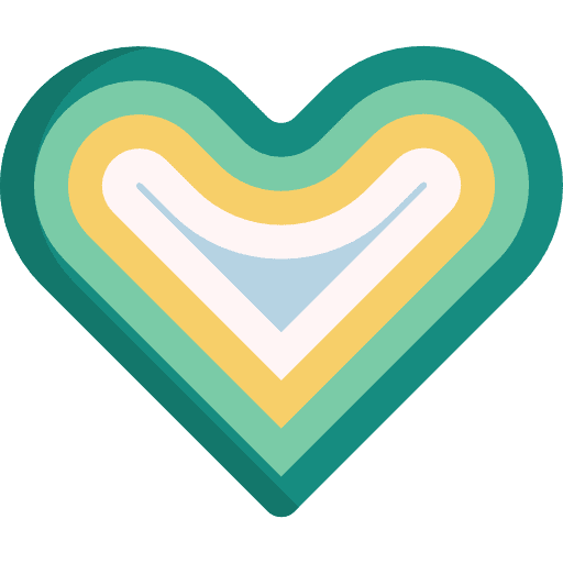 Heart love heart interface icon