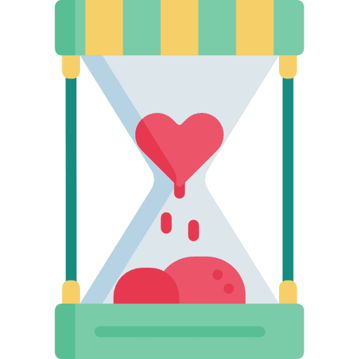 Hourglass waiting hourglass tools and utensils icon