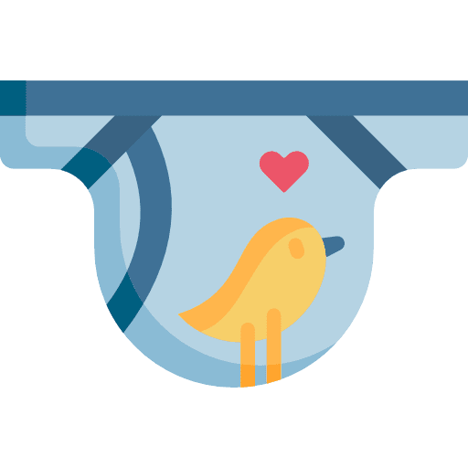 Underpants bird valentines day clothes icon