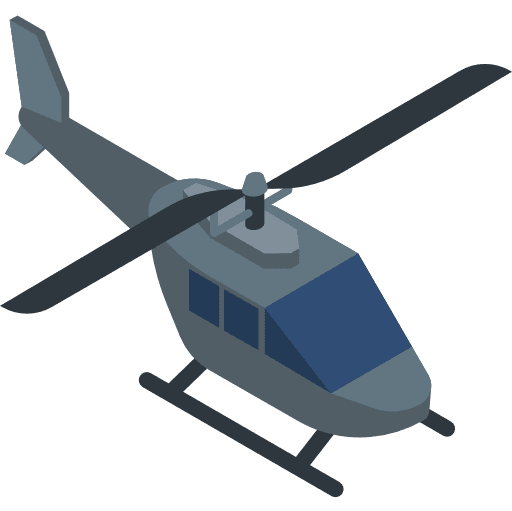 Helicopter helicopter transportation emergency icon