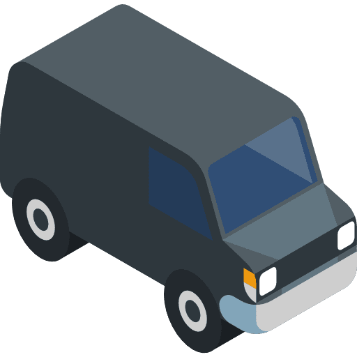 Van trucks delivery truck truck icon