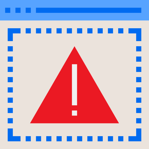 Access denied access denied warning privacy icon