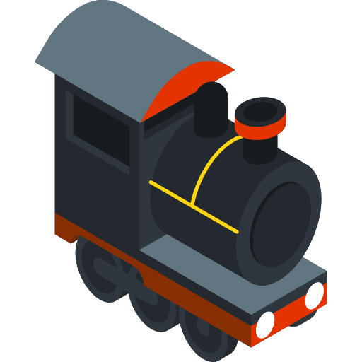Locomotive trains locomotive railroad icon