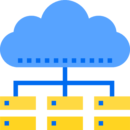 Database database orientation electronics icon