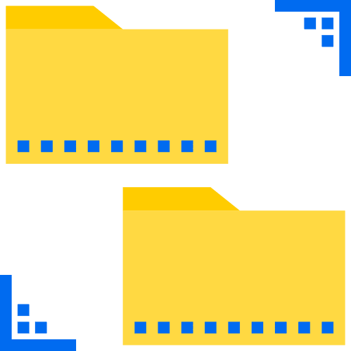 Management files and folders management file icon
