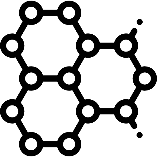 Molecule amino acids chemical nature icon